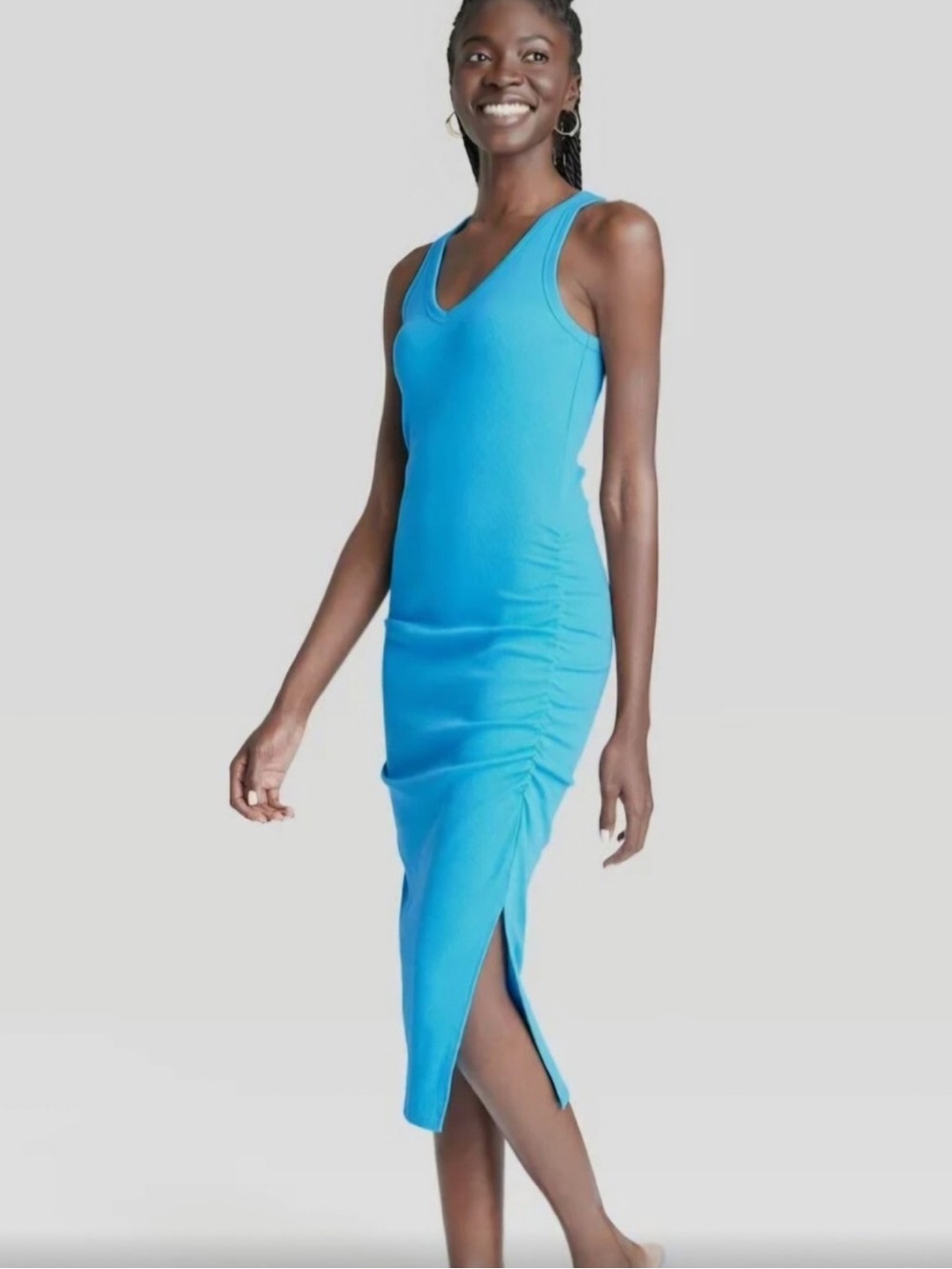 NWOT!! A New Day Electric Blue Dress M